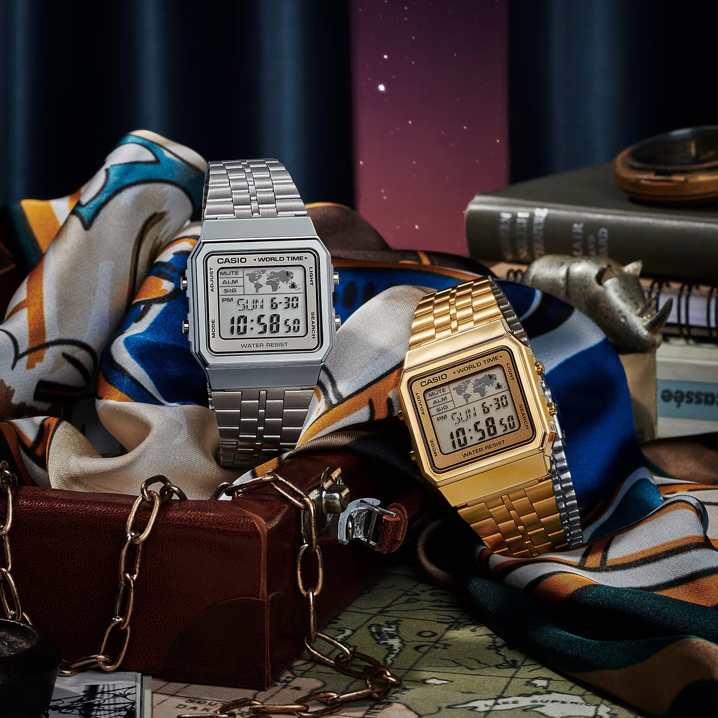 Casio A500WA-7DF Digital Watch