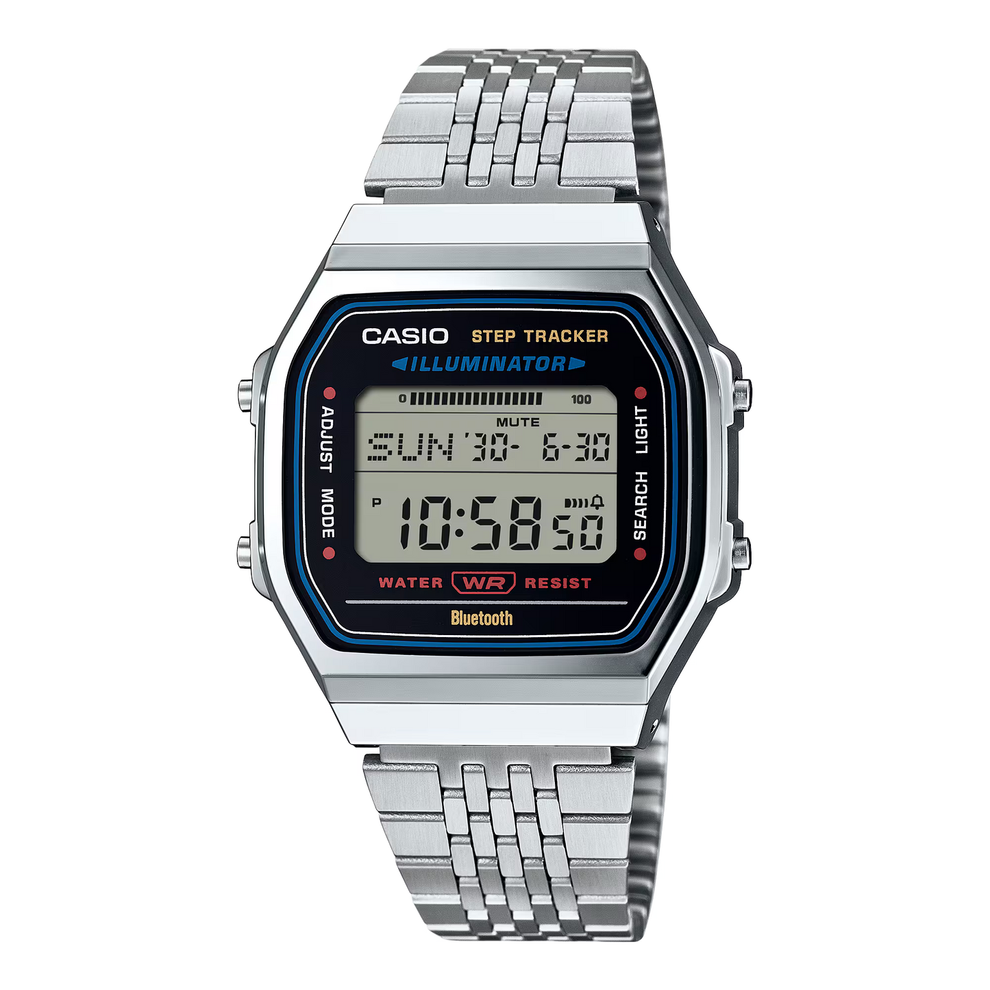 Casio Vintage Step Tracker Watch - ABL-100WE-1ADF