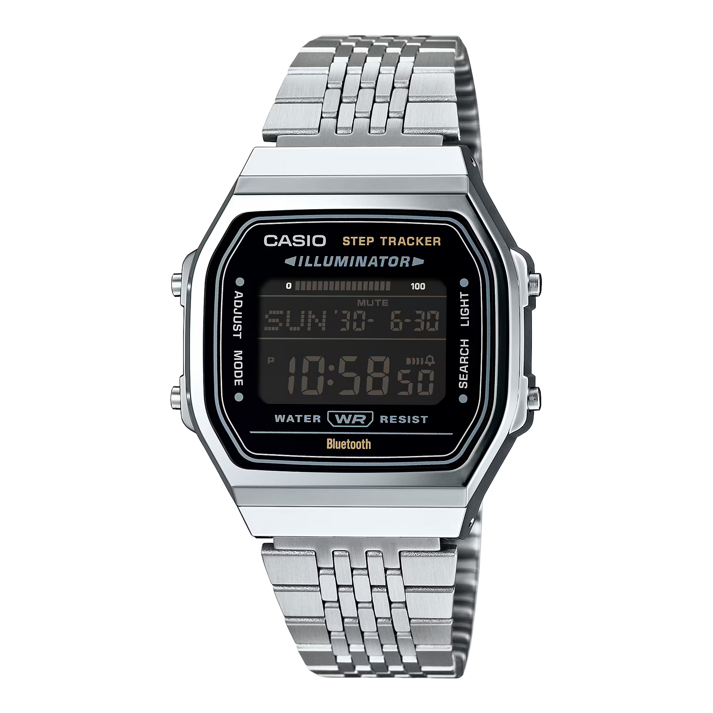 Casio Vintage Step Tracker Watch - ABL-100WE-1BDF