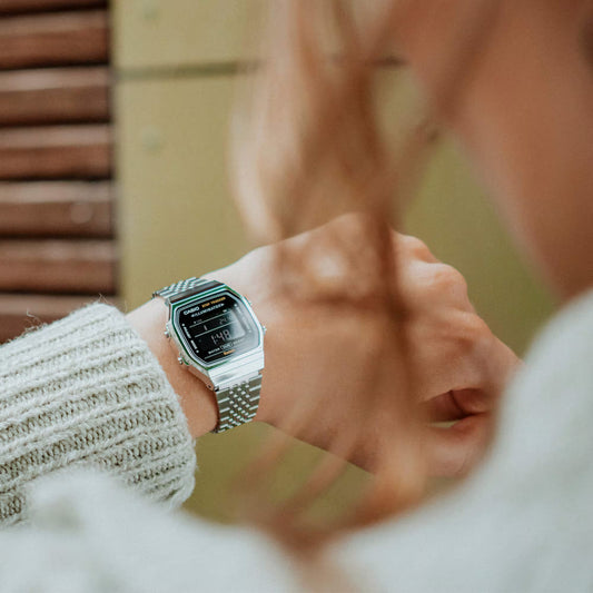 Casio Vintage Step Tracker Watch - ABL-100WE-1BDF