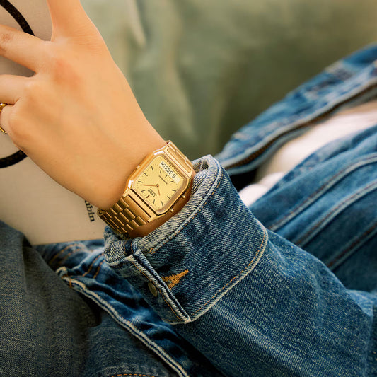 Casio Golden AQ-230GA-9D Dual Time