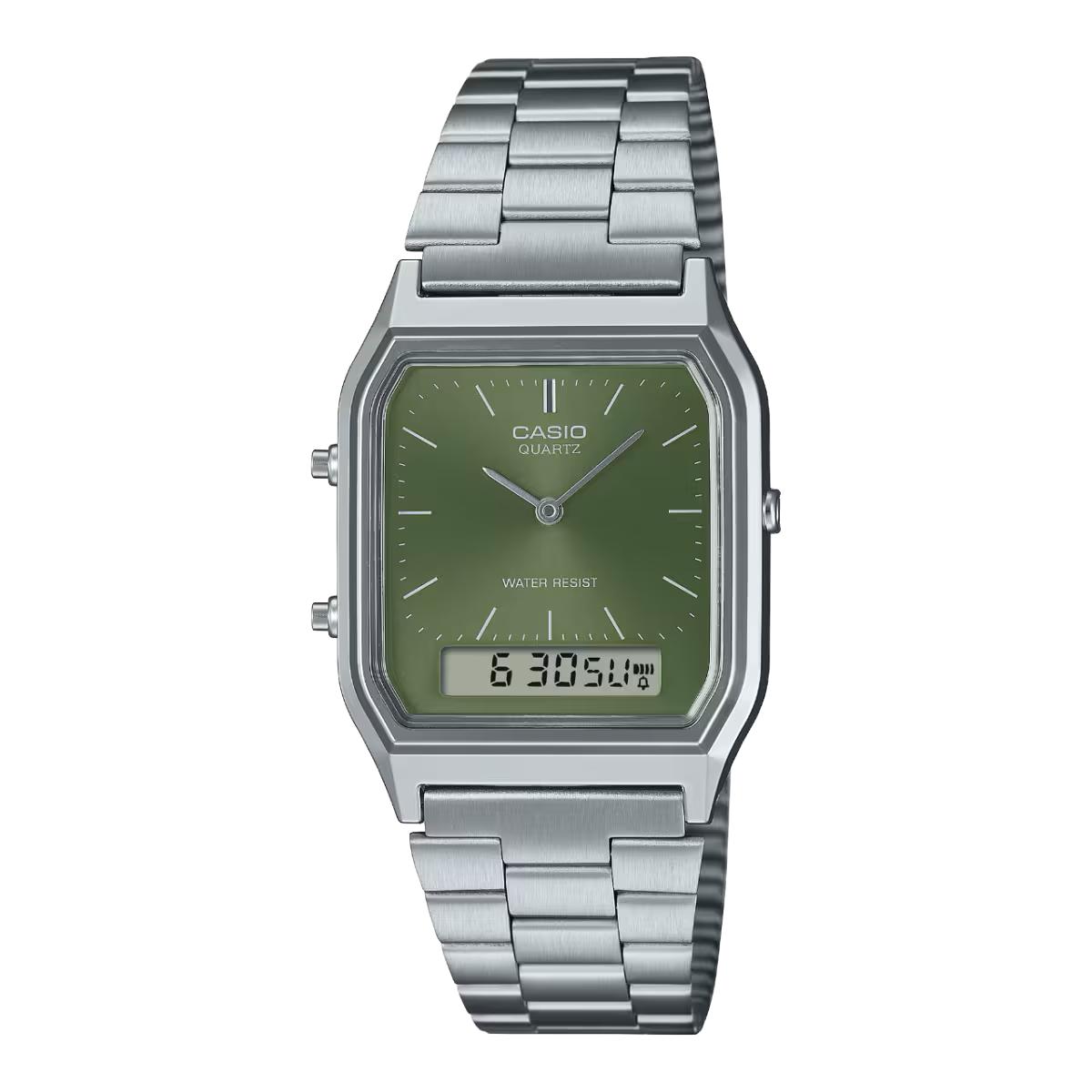 Casio AQ-230A-3AMQY Dual Time