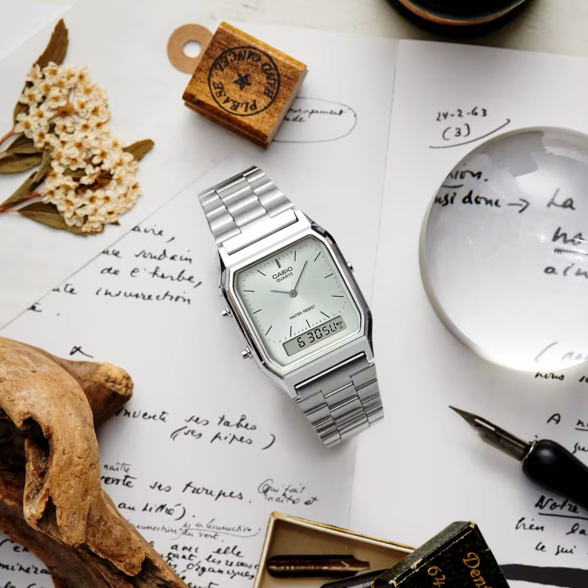 Casio AQ-230A-7AMQY Dual Time