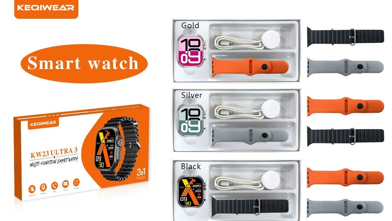 KW51 Ultra 3 Smart Watch – Premium Fitness & Bluetooth Call Wearable