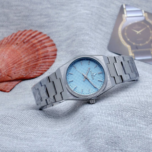 Fitron Steel Tifanny Dial Women's Watch