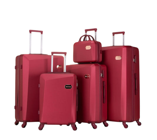 Luggage Fiber Maroon Colour